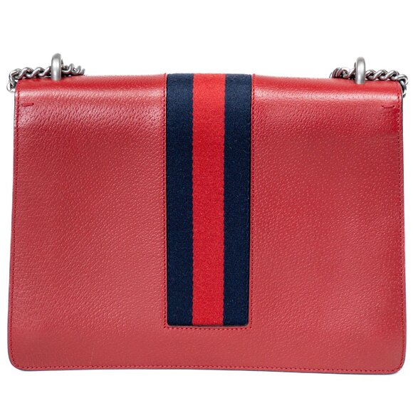 GUCCI Dionysus Red Jewel Raccoon Embroidered Floral Patchwork Shoulder Bag - Picture 5 of 16